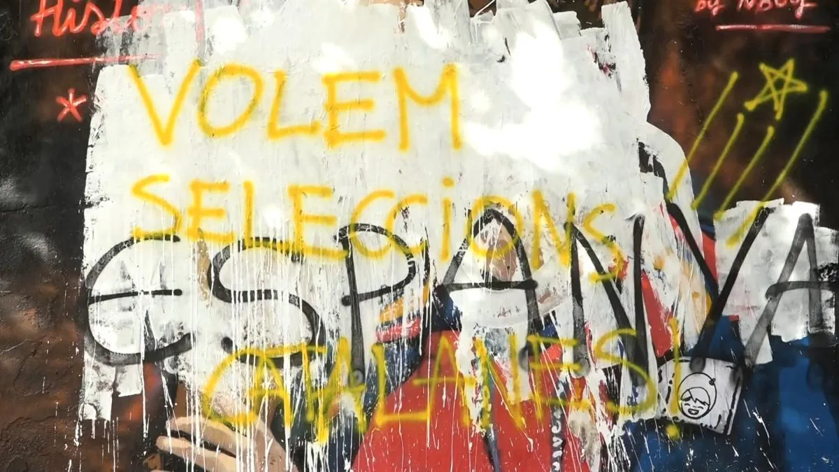 The TVboy mural of Ferran Torres in Joanic vandalized in less than 24 hours