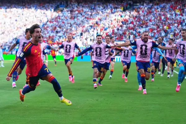 The notes of Spain's triumph in the final against Argentina