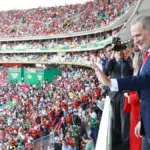 Statistics indicate that the presence of the King at a Spain match brings good luck