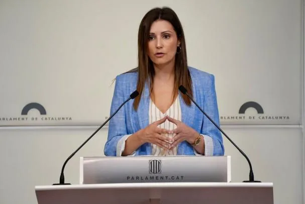 Lorena Roldán, portavoz del grupo popular en el Parlament