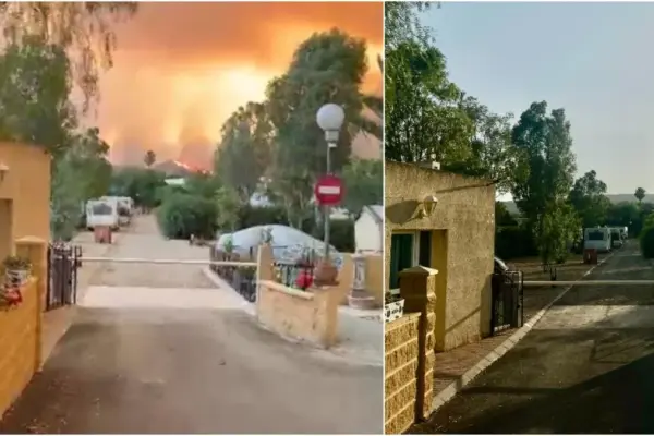 Back to the Los Gallardos campsite: “The Civil Guard told us to leave, but people didn’t know where to go”