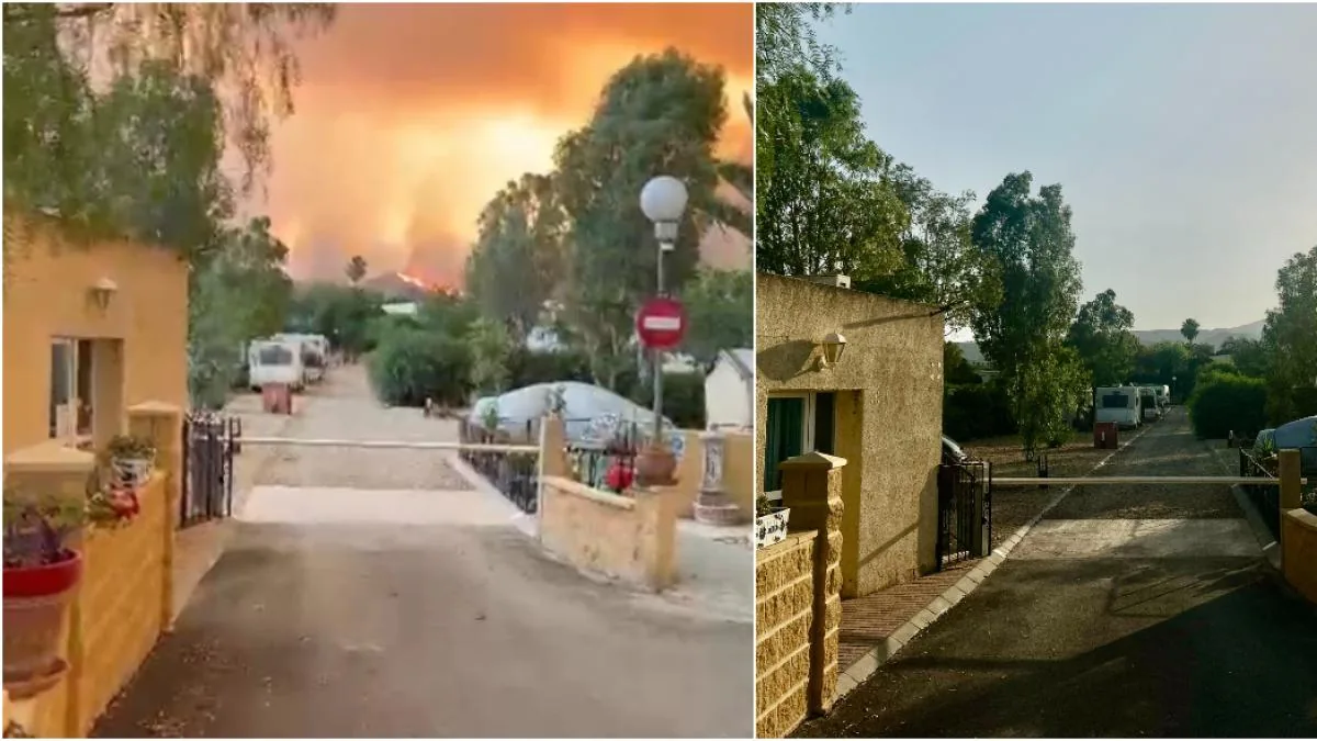 Back to the Los Gallardos campsite: “The Civil Guard told us to leave, but people didn’t know where to go”