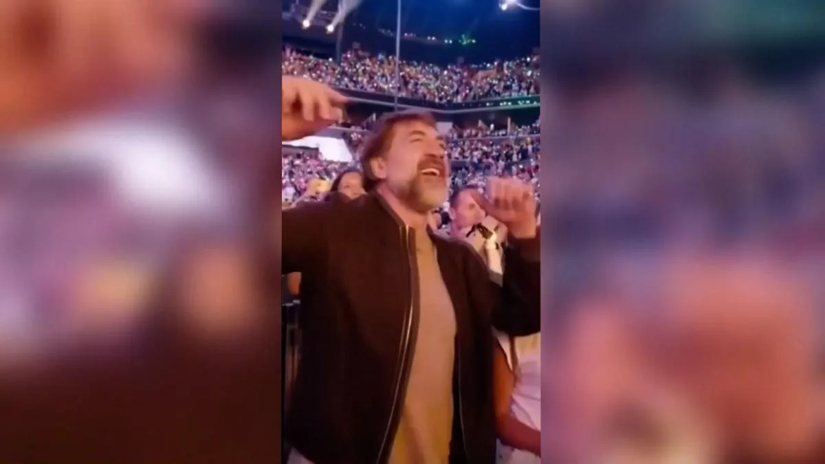 Javier Bardem steals the show at Shakira's concert in New York