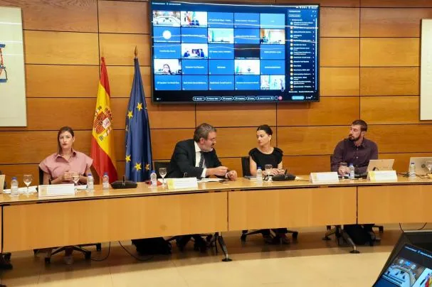 Imagen de la Conferencia Sectorial de Infancia y Adolescencia, presidida por la ministra Sira Rego.