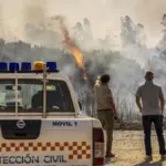 The Niebla (Huelva) fire is now the largest in the history of Andalusia, alongside the Riotinto fire of 2004