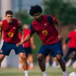 Flick closes the stage with a final training match