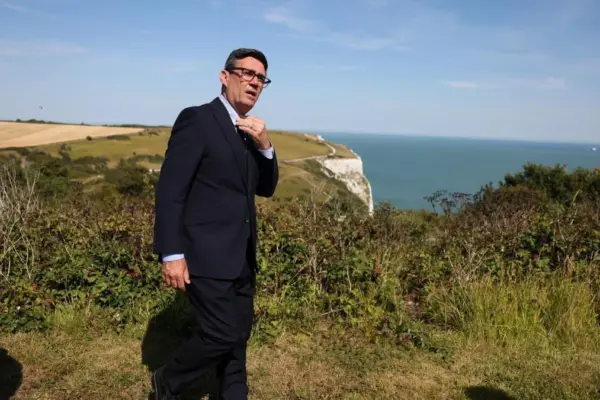 Andy Burnham ignores criticism from the right and goes on vacation