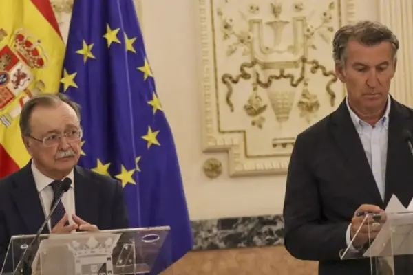 Feijóo insists on the expulsion of “all” immigrants and rejects the Moroccan “blackmail”