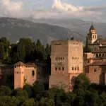 La Alhambra presents minor damage, none structural, focused on the Alcazaba