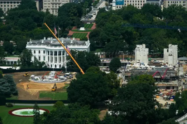 The ruling ordering Trump to stop the construction of the White House ballroom goes into effect