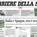 The “total showdown” between Italy and Spain headlines the Italian press