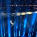 Kanye West debuts in Madrid with a spectacular stage setup