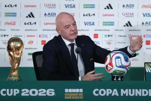 El presidente de la FIFA, Gianni Infantino l