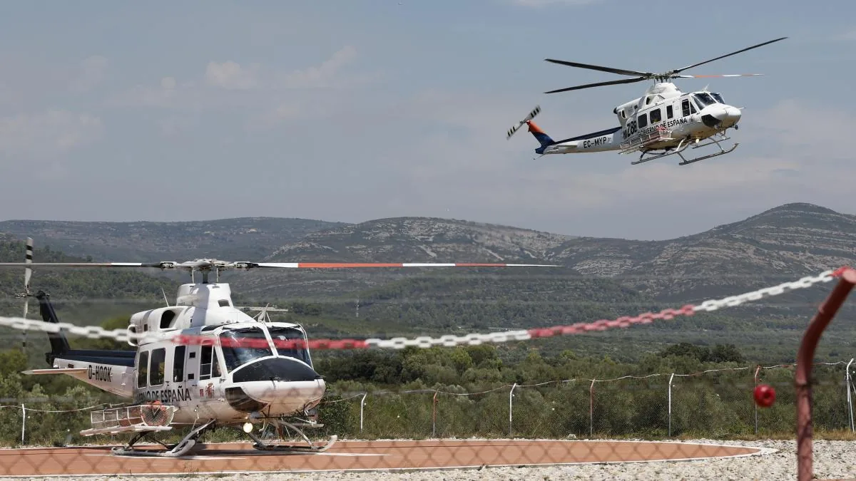 Arden Sierra de Engarcerán and Tírig while Culla stabilizes in fires that force the evacuation of 91 residents