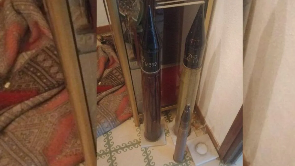 The Mossos activate the Tedax for some anti-aircraft projectiles in an apartment in the Eixample
