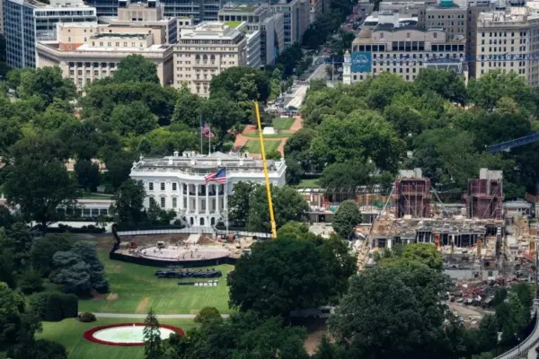 A court of appeals orders the halt of construction on Trump's ballroom in the White House