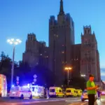 An explosion in a Moscow restaurant leaves 3 dead and 21 injured