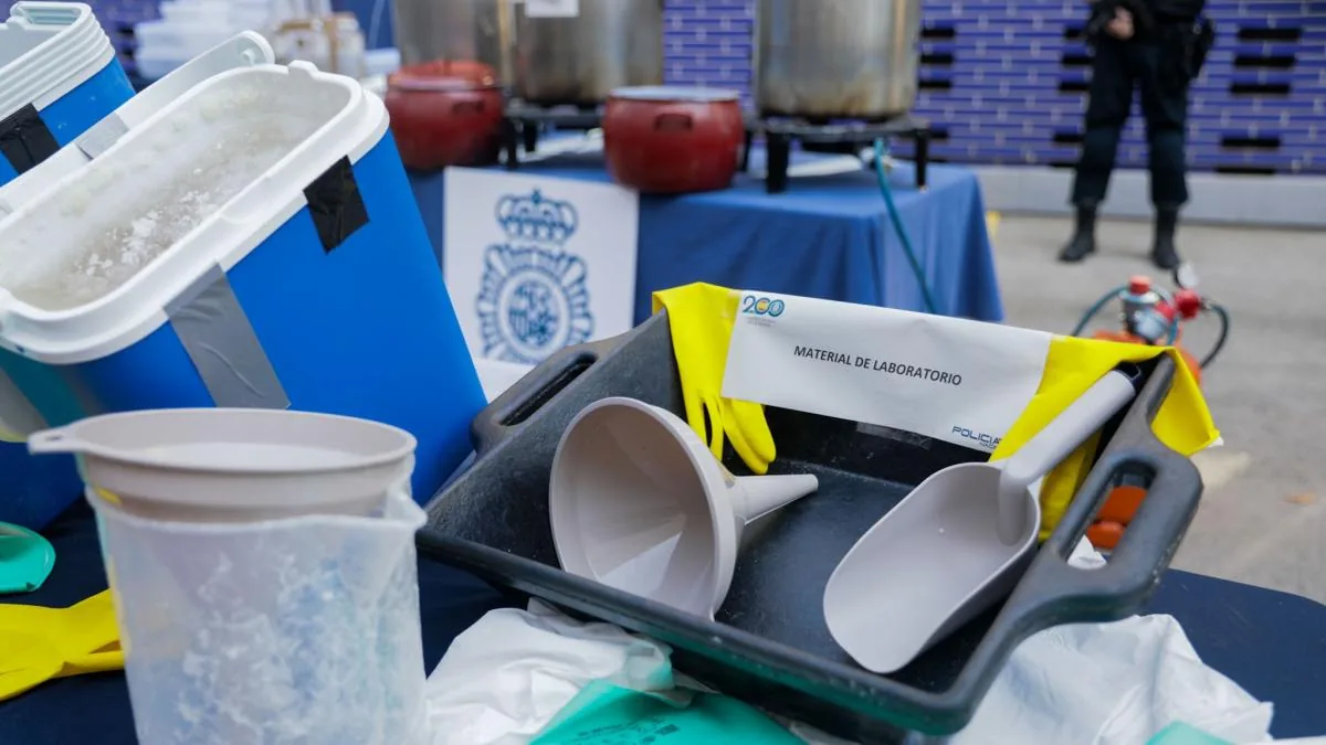 The Jalisco cartel's labs in a farmhouse in Lleida: 300 kilos of methamphetamine in two days