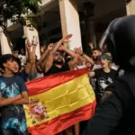 Alvise, Vito Quiles and Núcleo Nacional encounter counter-demonstrations by citizens of Moroccan origin in Ceuta