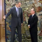 The King receives Vivas, president of Ceuta, this Thursday at Marivent