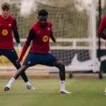 The first day of Bisiwu, the Belgian pearl, with Flick: “My role model is Neymar”
