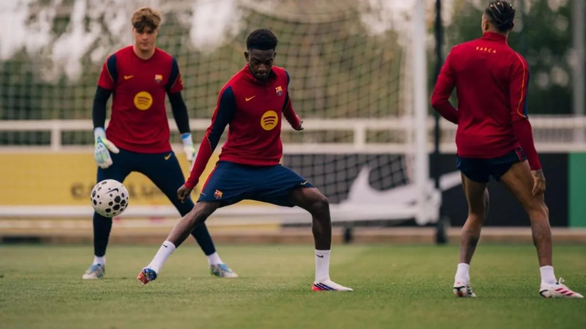 The first day of Bisiwu, the Belgian pearl, with Flick: “My role model is Neymar”