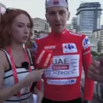 Who is Erola Jons, the influencer that LaVuelta has distanced from the cyclists after her sexist comments about Pogacar