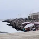 Interior installs a floating barrier in the sea at the south dock of Melilla as in Ceuta