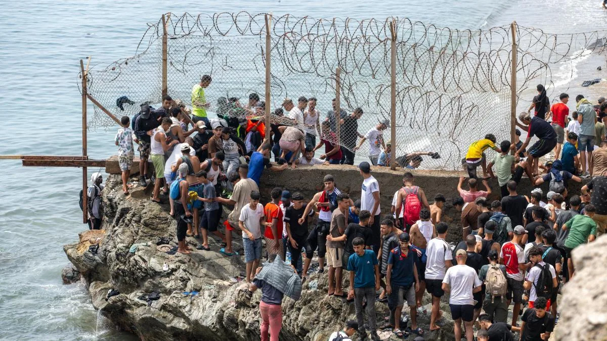 France warns of a political nature in the letter from the 22 EU countries regarding the Ceuta crisis