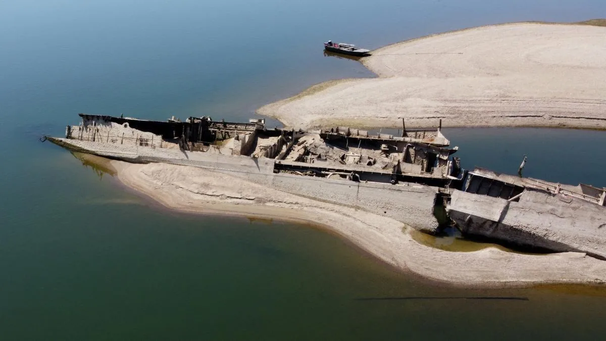 The fourth heatwave in Western Europe this summer reveals shocking findings along the entire course of the Danube River