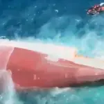 Indonesia locates semi-submerged shipwreck that leaves six dead and 129 missing