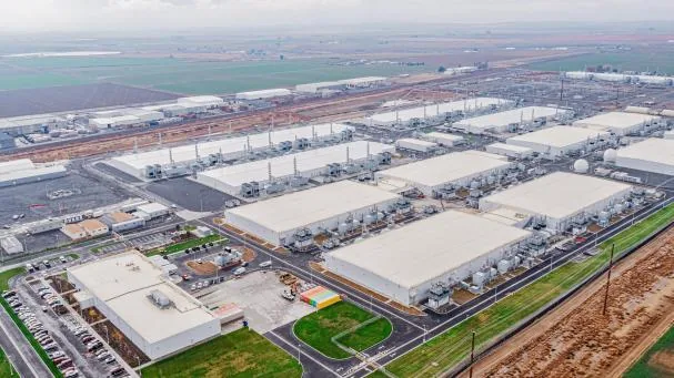 Image of a Microsoft data center campus in Spain