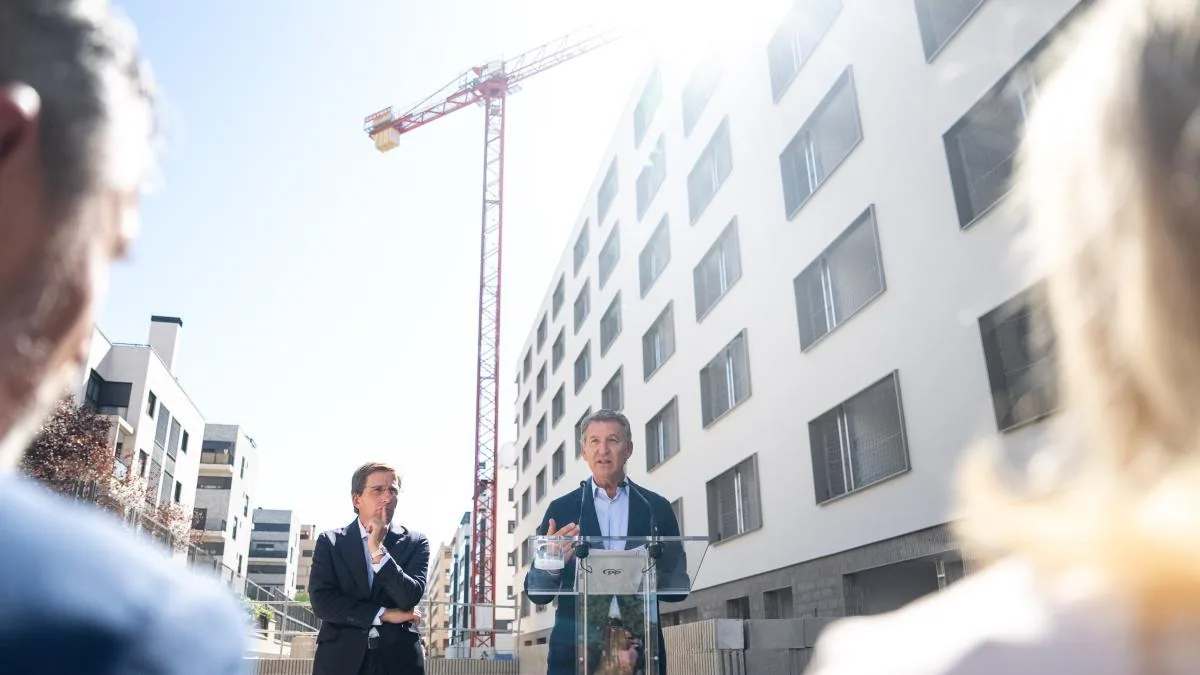 Feijóo promises young people a “drastic” tax reduction for home purchase