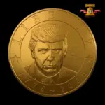 United States puts coins with Trump's face on sale