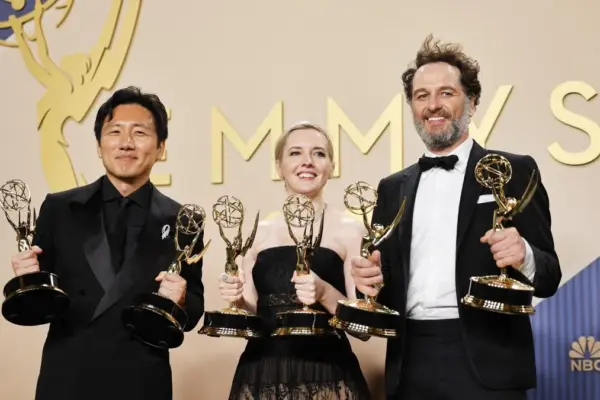 'The Curse of Widow's Bay' sweeps as comedy at the Emmy Awards and 'The Pitt' holds strong as drama