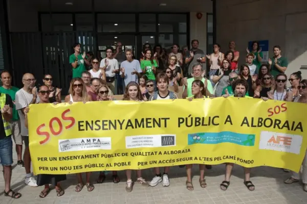 The green educational tide insists on protests for Valencian public education