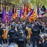 At least four arrested at the gathering of the pro-independence left against Aliança Catalana