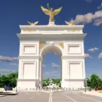 The Trump Administration will begin work on its new triumphal arch within the next two weeks