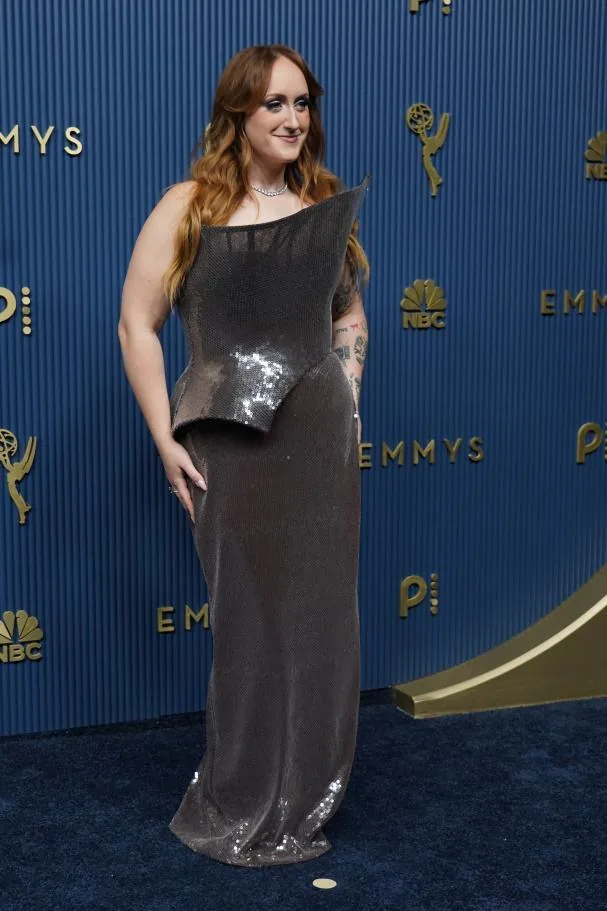 Brittany Broski arriving at the red carpet of the 78th edition of the 2026 Emmy Awards
