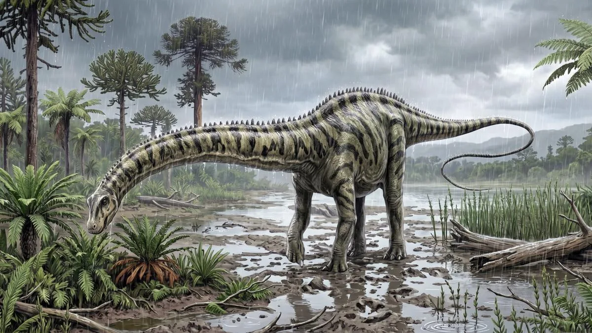 Found in Teruel the first Diplodocus fossil outside North America