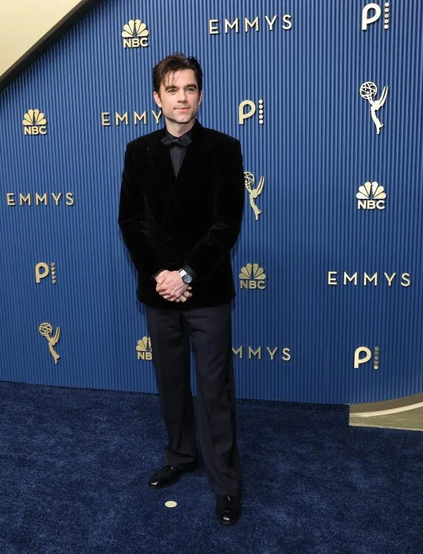 The Pitt actor Patrick Ball arriving at the red carpet of the 78th edition of the 2026 Emmy Awards