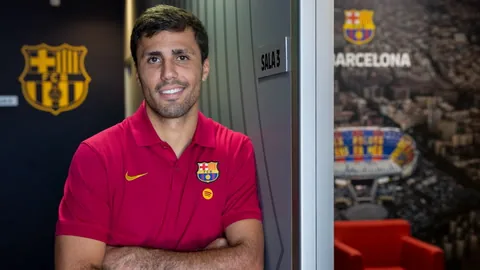 Rodri: “I chose Barça because it has the makings to be one of the best in the world”