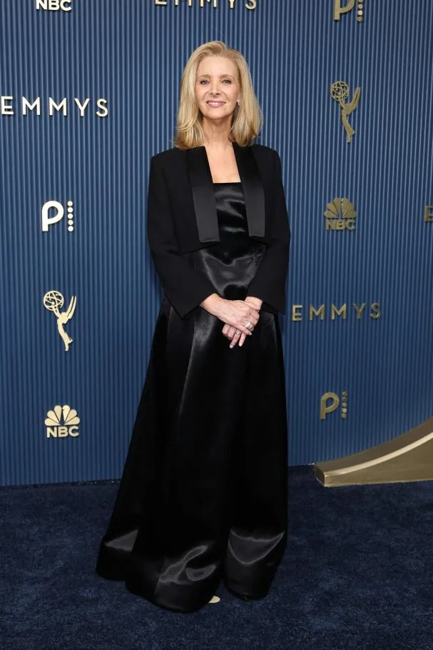 Actress Lisa Kudrow arriving at the red carpet of the 78th edition of the 2026 Emmy Awards