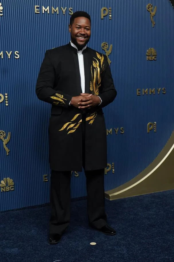 The Pitt cast actor Luke Tennie arriving at the red carpet of the 78th edition of the 2026 Emmy Awards
