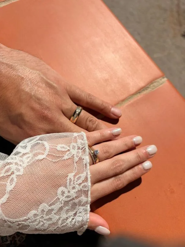 The rings recovered by the Mossos d'Esquadra
