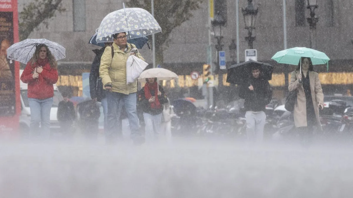 Goodbye to summer heat: significant danger from heavy rains in Catalonia, Levante, and the Balearic Islands