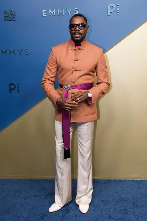 Colman Domingo arriving at the red carpet of the 78th edition of the 2026 Emmy Awards