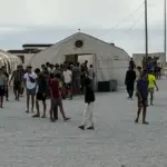 The National Court orders Tranportes to halt the migrant camp in Ceuta
