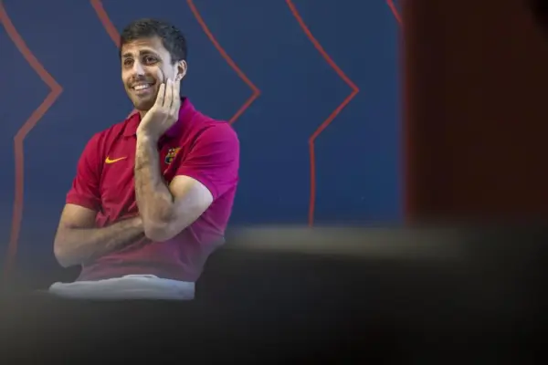 Rodri: “I chose Barça because it has the makings to be one of the best in the world”