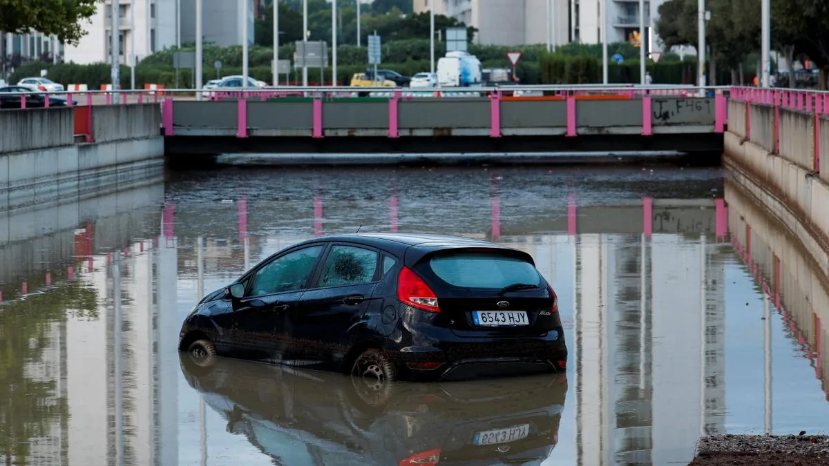 Outcry in Valencia over the sending of the ES-Alert with the streets already flooded with water